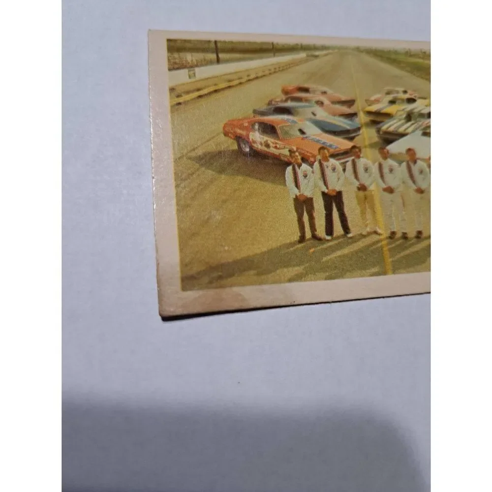 Vintage 1971 Fleer AHRA Grand American Professionals #22 Trading Card Race Car